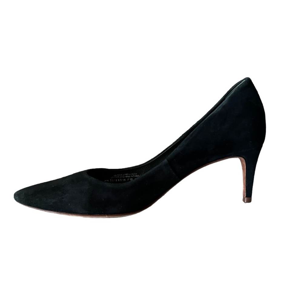 TORY BURCH Classic Suede Pumps Black Size 7.5 - Picture 1 of 11